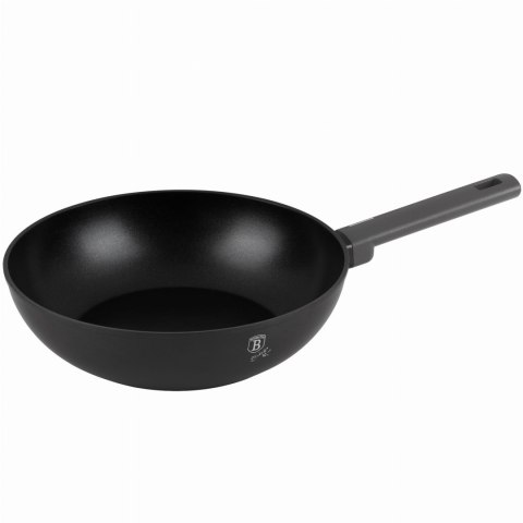 WOK Z POWŁOKĄ TYTANOWĄ 28CM PATELNIA GŁĘBOKA BERLINGER HAUS ANTRACIT BH-8123 WOK Z POWŁOKĄ TYTANOWĄ 28CM PATELNIA GŁĘBOKA BERLINGER HAUS ANTRACIT BH-8123