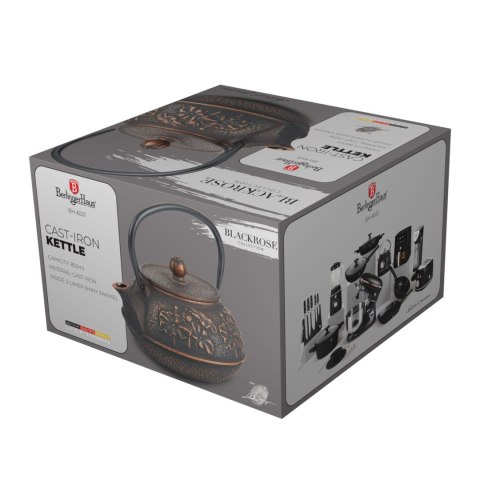 ZAPARZACZ ŻELIWNY 0.85L Z FILTREM RETRO BERLINGER HAUS BH-6531 ZAPARZACZ ŻELIWNY 0.85L Z FILTREM RETRO BERLINGER HAUS BH-6531