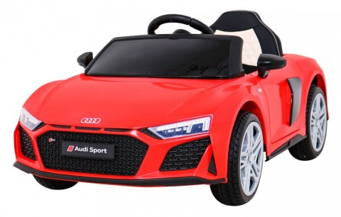 Audi R8 LIFT Samochodzik na akumulator Czerwony + Pilot + Koła EVA + MP3 + LED Audi R8 LIFT Samochodzik na akumulator Czerwony + Pilot + Koła EVA + MP3 + LED