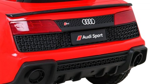 Audi R8 LIFT Samochodzik na akumulator Czerwony + Pilot + Koła EVA + MP3 + LED Audi R8 LIFT Samochodzik na akumulator Czerwony + Pilot + Koła EVA + MP3 + LED