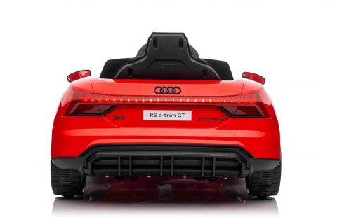 Audi RS E-Tron GT na akumulator Czerwony + Pilot + Napęd 4x4 + Radio MP3 + LED + EVA Audi RS E-Tron GT na akumulator Czerwony + Pilot + Napęd 4x4 + Radio MP3 + LED + EVA