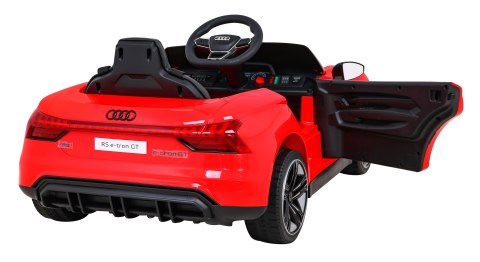 Audi RS E-Tron GT na akumulator Czerwony + Pilot + Napęd 4x4 + Radio MP3 + LED + EVA Audi RS E-Tron GT na akumulator Czerwony + Pilot + Napęd 4x4 + Radio MP3 + LED + EVA