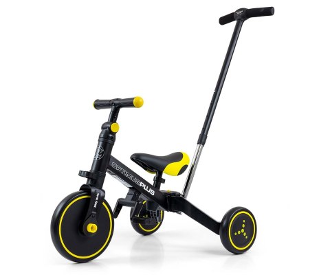 Milly Mally Rowerek 4w1 Optimus Plus Black Milly Mally Rowerek 4w1 Optimus Plus Black