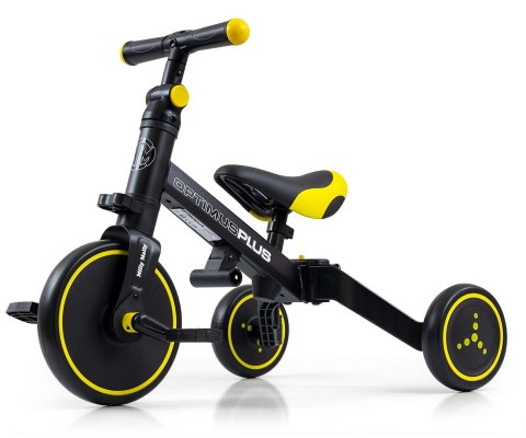 Milly Mally Rowerek 4w1 Optimus Plus Black Milly Mally Rowerek 4w1 Optimus Plus Black