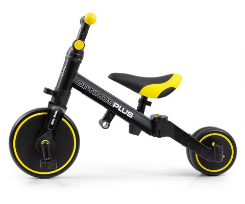 Milly Mally Rowerek 4w1 Optimus Plus Black Milly Mally Rowerek 4w1 Optimus Plus Black