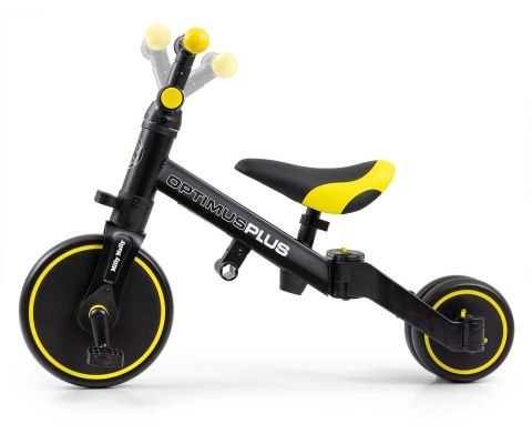 Milly Mally Rowerek 4w1 Optimus Plus Black Milly Mally Rowerek 4w1 Optimus Plus Black