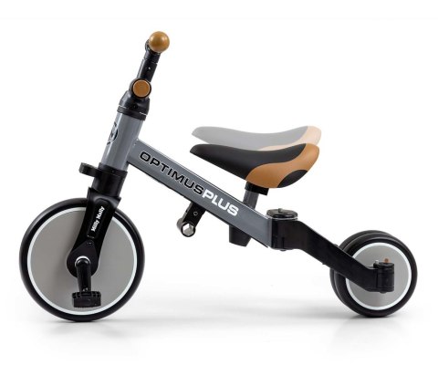 Milly Mally Rowerek 4w1 Optimus Plus Grey Milly Mally Rowerek 4w1 Optimus Plus Grey