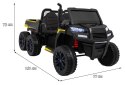 Autko Farmer Truck dla 2 dzieci Czarny + Napęd 4x4 + Pilot + Kiper + Audio LED Autko Farmer Truck dla 2 dzieci Czarny + Napęd 4x4 + Pilot + Kiper + Audio LED