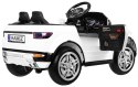 Autko Rapid Racer elektryczne dla dzieci Biały + Pilot + Wolny Start + EVA + MP3 LED Autko Rapid Racer elektryczne dla dzieci Biały + Pilot + Wolny Start + EVA + MP3 LED