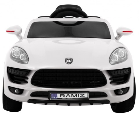 Autko Turbo-S na akumulator dla dzieci Biały + Pilot + Wolny Start + Koła EVA + Radio MP3 Autko Turbo-S na akumulator dla dzieci Biały + Pilot + Wolny Start + Koła EVA + Radio MP3