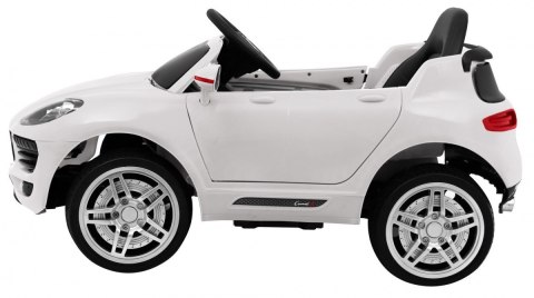 Autko Turbo-S na akumulator dla dzieci Biały + Pilot + Wolny Start + Koła EVA + Radio MP3 Autko Turbo-S na akumulator dla dzieci Biały + Pilot + Wolny Start + Koła EVA + Radio MP3