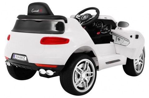Autko Turbo-S na akumulator dla dzieci Biały + Pilot + Wolny Start + Koła EVA + Radio MP3 Autko Turbo-S na akumulator dla dzieci Biały + Pilot + Wolny Start + Koła EVA + Radio MP3