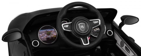 Autko Turbo-S na akumulator dla dzieci Czarny + Pilot + Wolny Start + Koła EVA + Radio MP3 Autko Turbo-S na akumulator dla dzieci Czarny + Pilot + Wolny Start + Koła EVA + Radio MP3