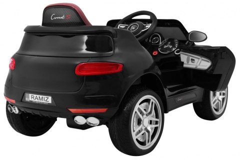 Autko Turbo-S na akumulator dla dzieci Czarny + Pilot + Wolny Start + Koła EVA + Radio MP3 Autko Turbo-S na akumulator dla dzieci Czarny + Pilot + Wolny Start + Koła EVA + Radio MP3
