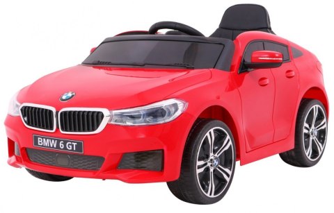 BMW 6 GT Autko na akumulator Czerwony + Pilot + Wolny Start + EVA + Pasy + LED MP3 BMW 6 GT Autko na akumulator Czerwony + Pilot + Wolny Start + EVA + Pasy + LED MP3