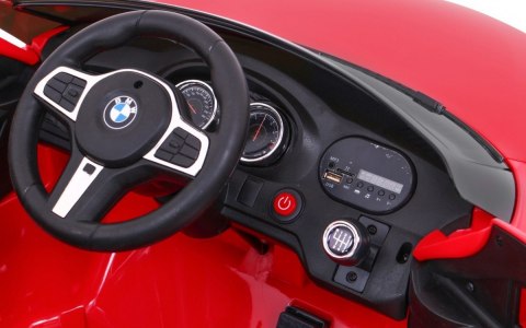 BMW 6 GT Autko na akumulator Czerwony + Pilot + Wolny Start + EVA + Pasy + LED MP3 BMW 6 GT Autko na akumulator Czerwony + Pilot + Wolny Start + EVA + Pasy + LED MP3