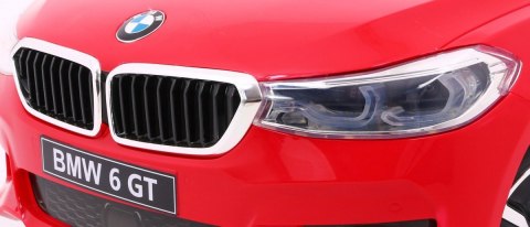 BMW 6 GT Autko na akumulator Czerwony + Pilot + Wolny Start + EVA + Pasy + LED MP3 BMW 6 GT Autko na akumulator Czerwony + Pilot + Wolny Start + EVA + Pasy + LED MP3