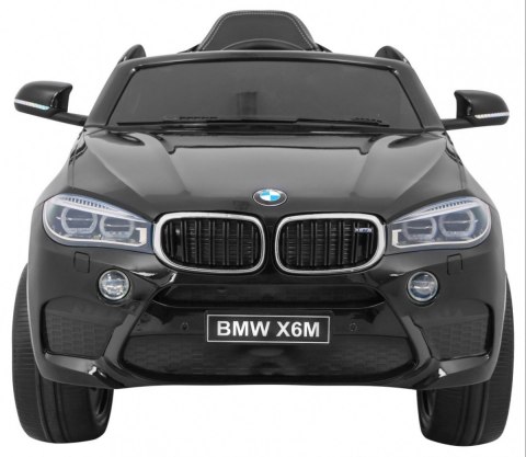 BMW X6M Elektryczne Autko dla dzieci Lakier Czarny + Pilot + EVA + Wolny Start + Audio + LED BMW X6M Elektryczne Autko dla dzieci Lakier Czarny + Pilot + EVA + Wolny Start + Audio + LED