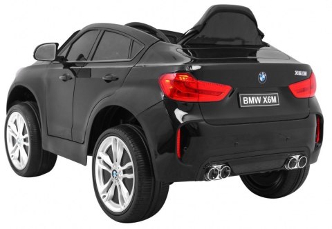 BMW X6M Elektryczne Autko dla dzieci Lakier Czarny + Pilot + EVA + Wolny Start + Audio + LED BMW X6M Elektryczne Autko dla dzieci Lakier Czarny + Pilot + EVA + Wolny Start + Audio + LED