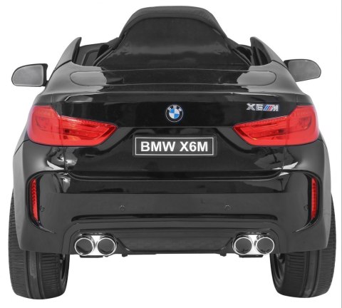 BMW X6M Elektryczne Autko dla dzieci Lakier Czarny + Pilot + EVA + Wolny Start + Audio + LED BMW X6M Elektryczne Autko dla dzieci Lakier Czarny + Pilot + EVA + Wolny Start + Audio + LED