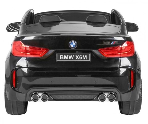 BMW X6M XXL dla 2 dzieci Lakier Czarny + Pilot + Ekoskóra + Pasy + Wolny Start + MP3 + LED BMW X6M XXL dla 2 dzieci Lakier Czarny + Pilot + Ekoskóra + Pasy + Wolny Start + MP3 + LED