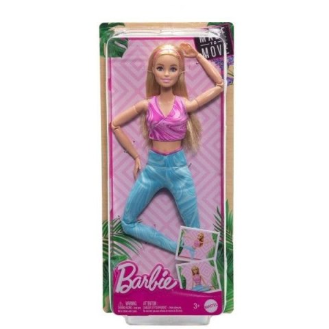 Barbie. Lalka Made to Move Blond włosy Barbie. Lalka Made to Move Blond włosy