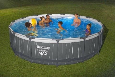 Basen Stelażowy 15FT 457x107 cm SteelPRO BESTWAY Basen Stelażowy 15FT 457x107 cm SteelPRO BESTWAY