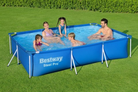 Basen Stelażowy Deluxe Steel Pro 300x201x66 BESTWAY 3w1 + Pompa + Filtr Basen Stelażowy Deluxe Steel Pro 300x201x66 BESTWAY 3w1 + Pompa + Filtr
