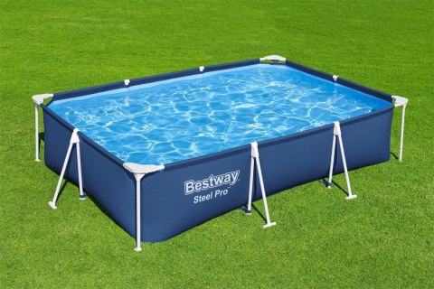 Basen Stelażowy Deluxe Steel Pro 300x201x66 BESTWAY 3w1 + Pompa + Filtr Basen Stelażowy Deluxe Steel Pro 300x201x66 BESTWAY 3w1 + Pompa + Filtr