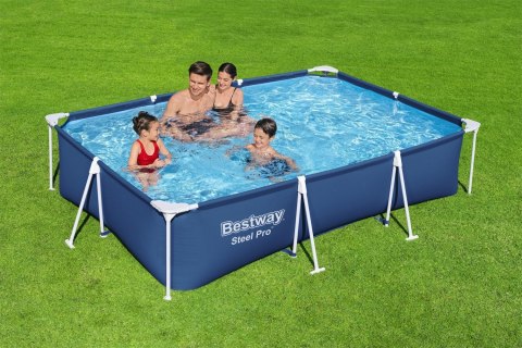 Basen Stelażowy Deluxe Steel Pro 300x201x66 BESTWAY 3w1 + Pompa + Filtr Basen Stelażowy Deluxe Steel Pro 300x201x66 BESTWAY 3w1 + Pompa + Filtr