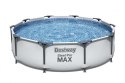 Basen Stelażowy Steel Pro MAX 305x76 Okrągły 10FT BESTWAY 3w1 Basen Stelażowy Steel Pro MAX 305x76 Okrągły 10FT BESTWAY 3w1