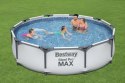 Basen Stelażowy Steel Pro MAX 305x76 Okrągły 10FT BESTWAY 3w1 Basen Stelażowy Steel Pro MAX 305x76 Okrągły 10FT BESTWAY 3w1