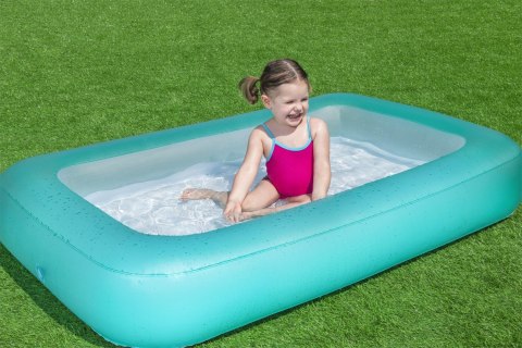 Basen dmuchany dla dzieci 2+ BESTWAY Prostokątny 165x104x25cm + Dmuchane dno Basen dmuchany dla dzieci 2+ BESTWAY Prostokątny 165x104x25cm + Dmuchane dno