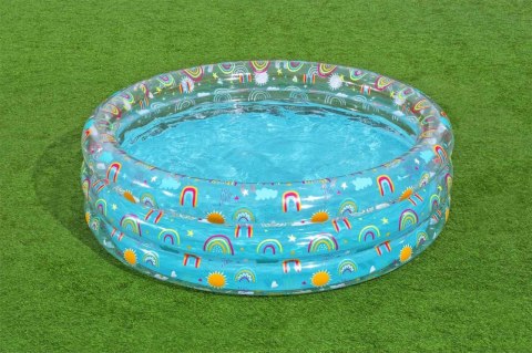 Basen ogrodowy dla dzieci 170x53cm Tropical BESTWAY + Łatka naprawcza Basen ogrodowy dla dzieci 170x53cm Tropical BESTWAY + Łatka naprawcza