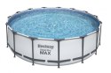 Basen stelażowy Steel Pro MAX 457x122 15FT BESTWAY 5w1 + Akcesoria Basen stelażowy Steel Pro MAX 457x122 15FT BESTWAY 5w1 + Akcesoria