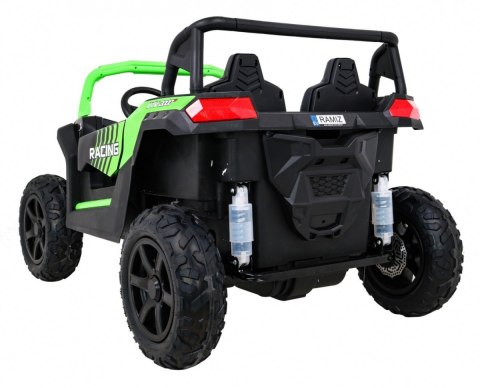 Buggy ATV Strong Racing dla 2 dzieci Zielony + Silnik bezszczotkowy + Pompowane koła + Audio LED Buggy ATV Strong Racing dla 2 dzieci Zielony + Silnik bezszczotkowy + Pompowane koła + Audio LED