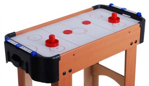 Cymbergaj dla dzieci Air Hockey Imitacja drewna + Dmuchawy powietrzne + Grzybki Krążki Cymbergaj dla dzieci Air Hockey Imitacja drewna + Dmuchawy powietrzne + Grzybki Krążki