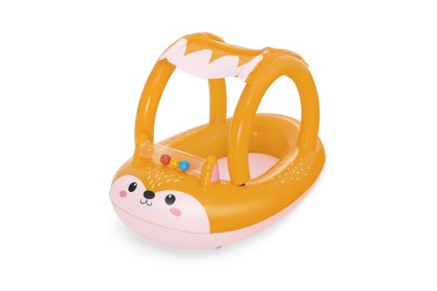 Dmuchany Ponton Lisek dla dzieci 3+ BESTWAY 94x66cm + Dmuchany daszek + Sensoryczna grzechotka Dmuchany Ponton Lisek dla dzieci 3+ BESTWAY 94x66cm + Dmuchany daszek + Sensoryczna grzechotka