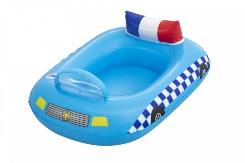Dmuchany Ponton Radiowóz Policja dla dzieci 97x74 BESTWAY + Syrena dźwiękowa Dmuchany Ponton Radiowóz Policja dla dzieci 97x74 BESTWAY + Syrena dźwiękowa
