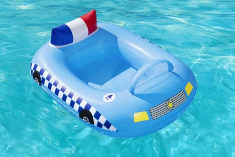 Dmuchany Ponton Radiowóz Policja dla dzieci 97x74 BESTWAY + Syrena dźwiękowa Dmuchany Ponton Radiowóz Policja dla dzieci 97x74 BESTWAY + Syrena dźwiękowa