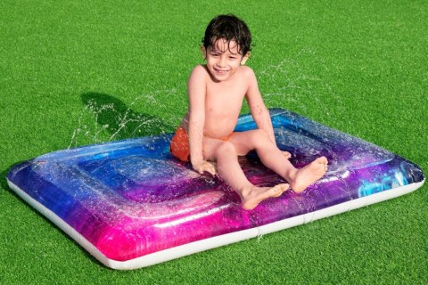 Galaktyczna Mata wodna dla dzieci 130x90cm BESTWAY + Natrysk wodny Galaktyczna Mata wodna dla dzieci 130x90cm BESTWAY + Natrysk wodny