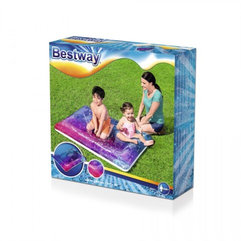 Galaktyczna Mata wodna dla dzieci 130x90cm BESTWAY + Natrysk wodny Galaktyczna Mata wodna dla dzieci 130x90cm BESTWAY + Natrysk wodny