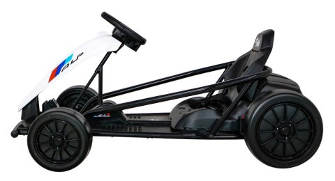Gokart FX1 Drift Master na akumulator dla dzieci Biały + Funkcja Driftu + Koła EVA Gokart FX1 Drift Master na akumulator dla dzieci Biały + Funkcja Driftu + Koła EVA