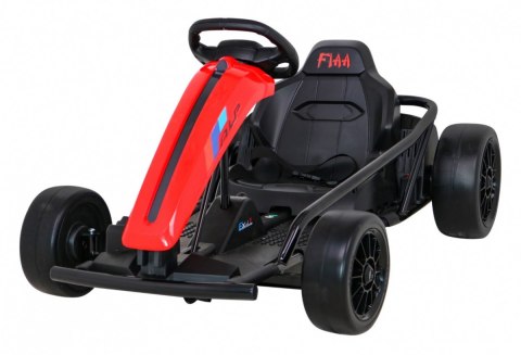 Gokart FX1 Drift Master na akumulator dla dzieci Czerwony + Funkcja Driftu + Koła EVA Gokart FX1 Drift Master na akumulator dla dzieci Czerwony + Funkcja Driftu + Koła EVA