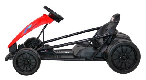 Gokart FX1 Drift Master na akumulator dla dzieci Czerwony + Funkcja Driftu + Koła EVA Gokart FX1 Drift Master na akumulator dla dzieci Czerwony + Funkcja Driftu + Koła EVA