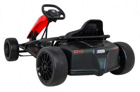 Gokart FX1 Drift Master na akumulator dla dzieci Czerwony + Funkcja Driftu + Koła EVA Gokart FX1 Drift Master na akumulator dla dzieci Czerwony + Funkcja Driftu + Koła EVA