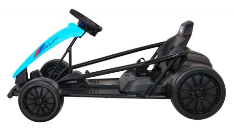 Gokart FX1 Drift Master na akumulator dla dzieci Niebieski + Funkcja Driftu + Koła EVA Gokart FX1 Drift Master na akumulator dla dzieci Niebieski + Funkcja Driftu + Koła EVA