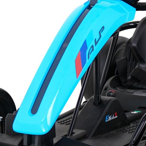 Gokart FX1 Drift Master na akumulator dla dzieci Niebieski + Funkcja Driftu + Koła EVA Gokart FX1 Drift Master na akumulator dla dzieci Niebieski + Funkcja Driftu + Koła EVA