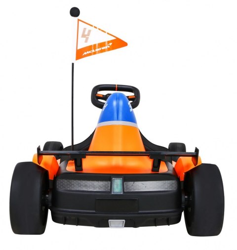 Gokart McLaren Drift na akumulator dla dzieci + Funkcja driftu + Sportowe siedzenie + Światła LED + Wolny Start + EVA Gokart McLaren Drift na akumulator dla dzieci + Funkcja driftu + Sportowe siedzenie + Światła LED + Wolny Start + EVA