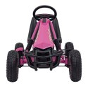 Gokart na Pedały AIR PerHour dla dzieci Różowy + Hamulec ręczny + Pompowane koła + Regulacja siedzenia Gokart na Pedały AIR PerHour dla dzieci Różowy + Hamulec ręczny + Pompowane koła + Regulacja siedzenia